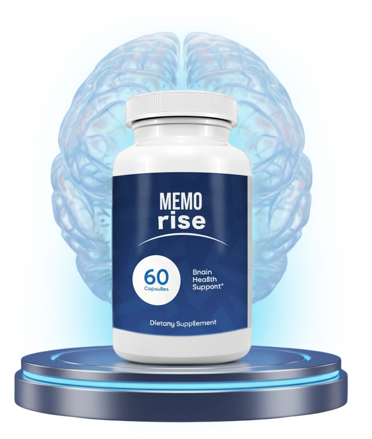 Memo Rise Brain Health Support Supplement Bottle